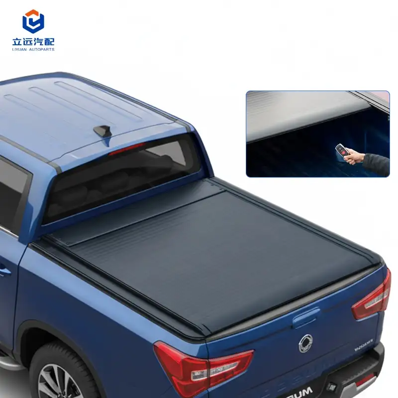 Copertura cassone retrattile elettrica in alluminio rigido per Ssangyong