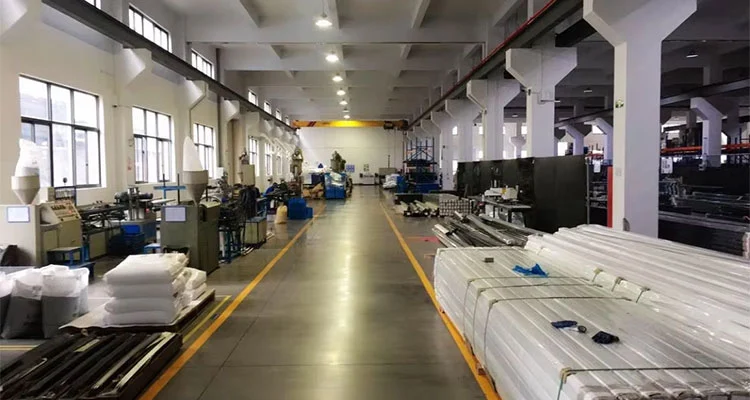 Inside the factory