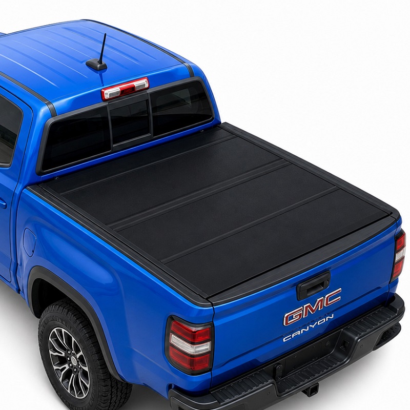 Copertura cassone rigida quadrupla a basso profilo per GMC Canyon