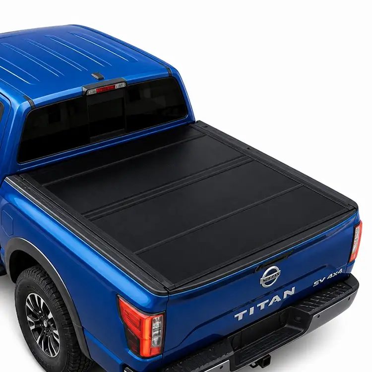 Copertura cassone rigida quadrupla a basso profilo per Nissan Titan