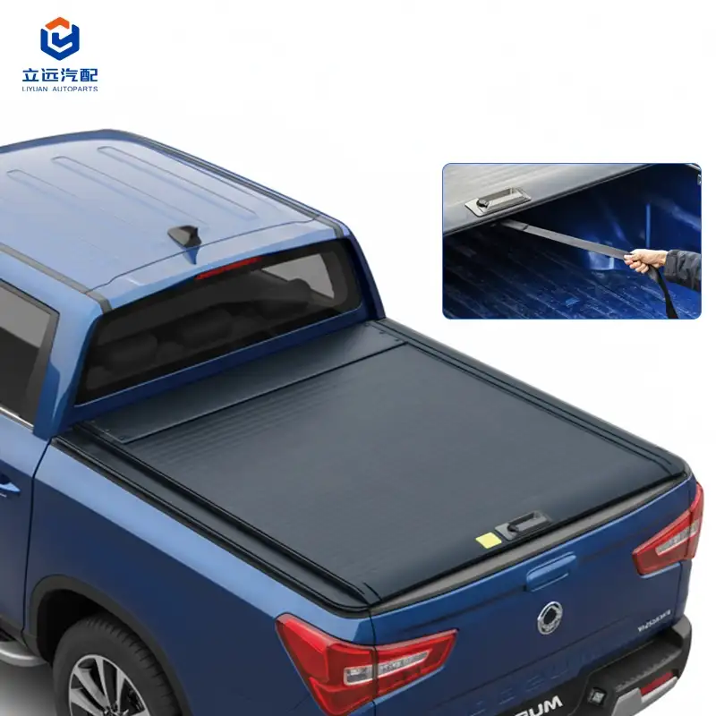Copertura cassone retrattile manuale in alluminio rigido per Ssangyong